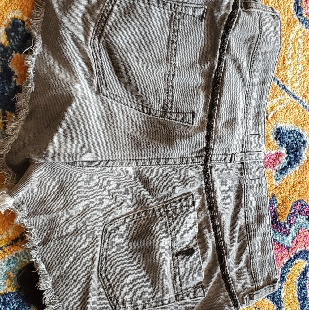 Free People Jean Shorts - Picture 6 of 10